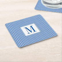Rustic Farmhouse Gingham Play Monogram