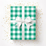 Rustic Farmhouse Grönt Checked Gingham Mönster Presentpapper<br><div class="desc">Rustic Farmhouse Grönt Checked Gingham Mönster Wrapping Papper</div>
