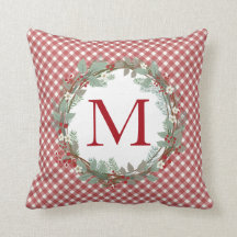 Rustic Farmhouse jul - första Red Gingham