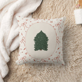 Rustic Farmhouse Julgran Kudde