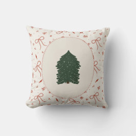 Rustic Farmhouse Julgran Kudde