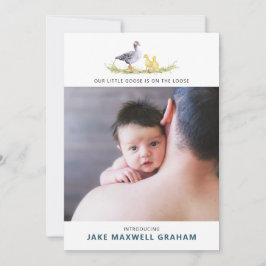 Rustic Farmhouse | Mor Goose Birth Notice