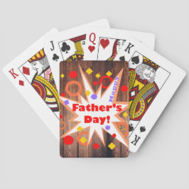 Rustic Fars dag Casinokort