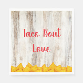 Rustic Fiesta Shower Paper Napkins | Taco ‘Bout Pappersservett