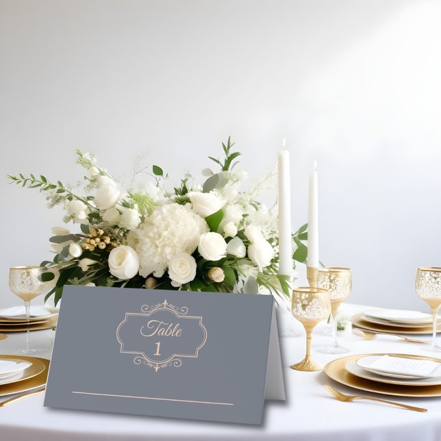 Rustic Filigree, Bröllop Placeringskort (Skapare uppladdad)