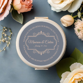 Rustic Filigree, Bröllop Runt Klistermärke