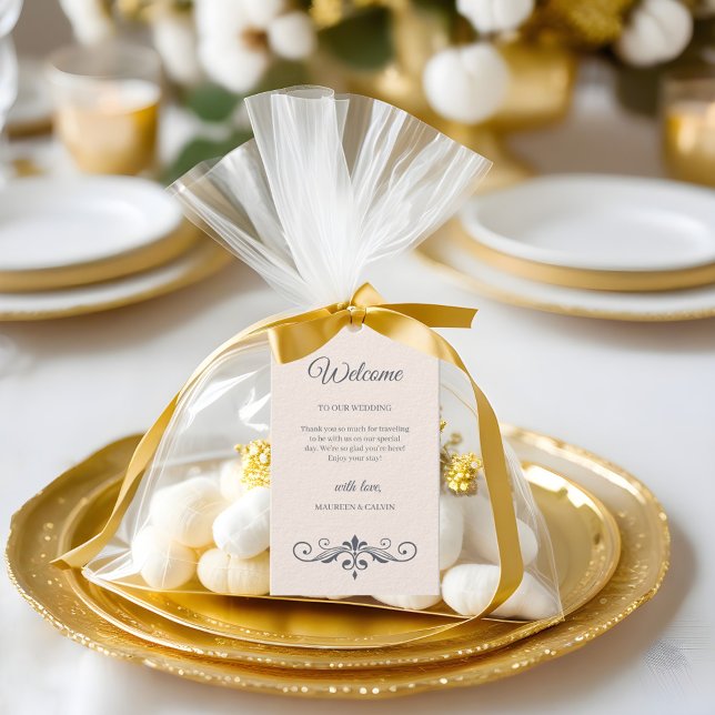 Rustic Filigree, Gift-Märkre Presentetikett (Skapare uppladdad)