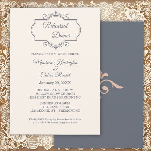Rustic Filigree, repetitionsmiddag Inbjudningar