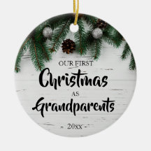 Rustic First jul som morföräldrar