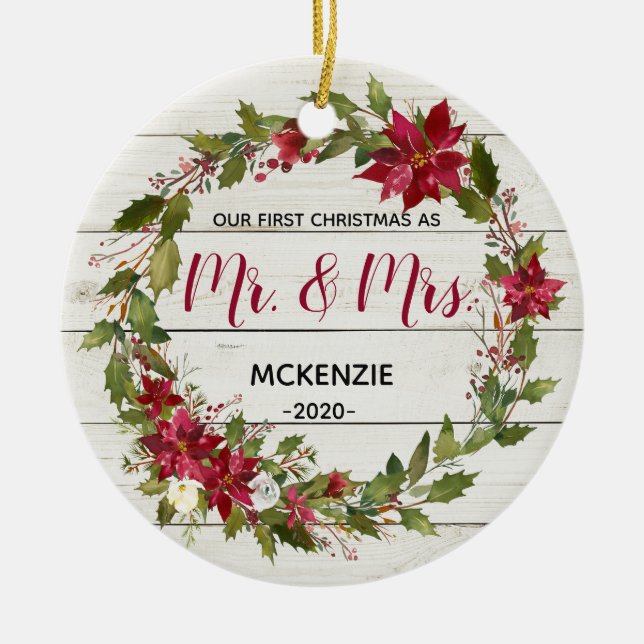 Rustic First jul som Mr & Ornament (Framsidan)