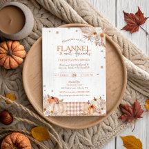 Rustic Flanell och Friends Thanksgiving Party