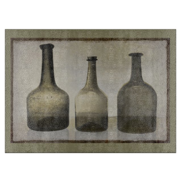 Rustic Flaskor still Life Art (Framsidan)