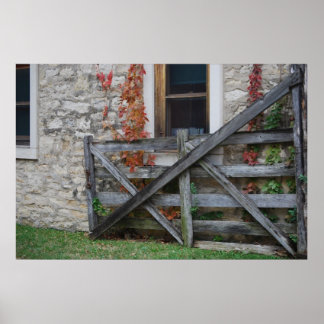 Rustic Flint Backe Grind Poster