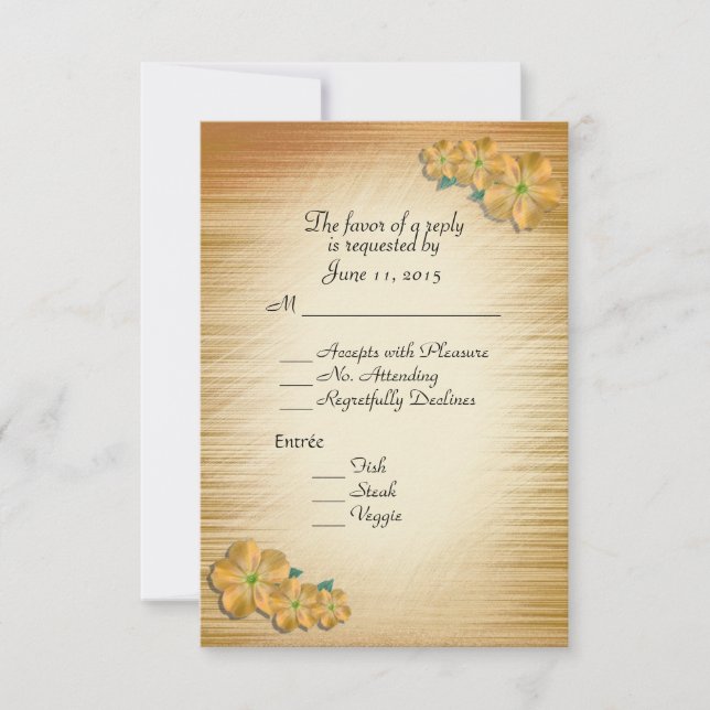 Rustic Flowers OSA with Choice of Entree (Framsida)