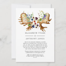 Rustic Forest Bröllop Reduced Guest List