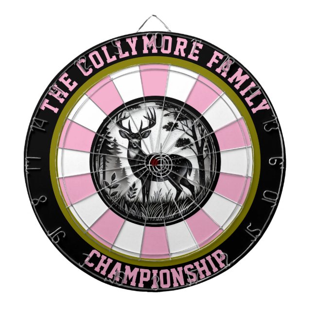 Rustic Forest Hjort Target Art Darttavla (Framsidan)