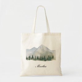 Rustic Forest och Mountain Birdesmaid Tygkasse
