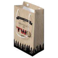 Rustic Forest Play Lumberjack Boys 2:a födelsedage