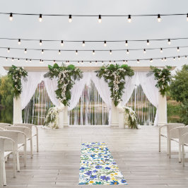 Rustic Fransk Blue Garden Wildblommor