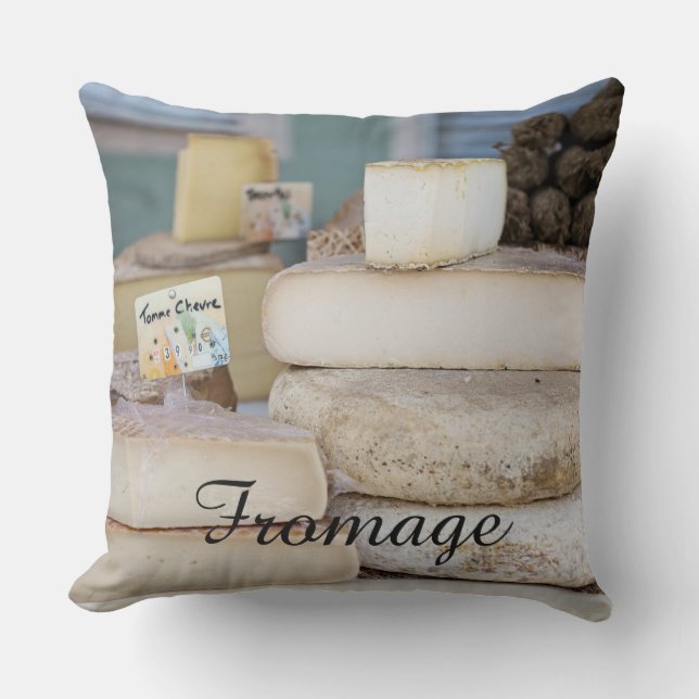 Rustic Fransk Cheese Selection Kudde (Framsida)