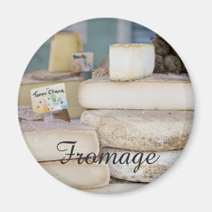 Rustic Fransk Cheese Selection Magnet