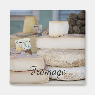 Rustic Fransk Cheese Selection Magnet