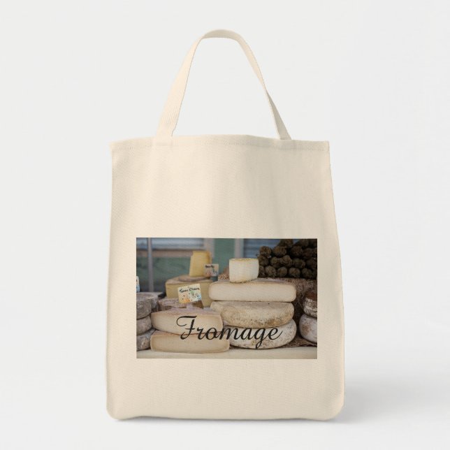 Rustic Fransk Cheese Selection Tygkasse (Framsidan)