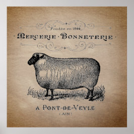 Rustic Fransk Land får typiskt typiskt för Poster