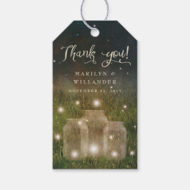 Rustic Garden Mason Burk, förstorad skogsfavoritta Presentetikett