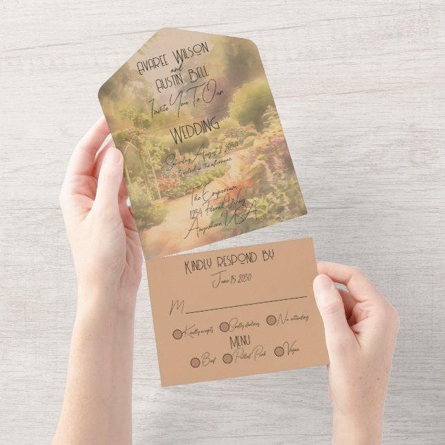 Rustic Garden Wedding (Avrivbar del)