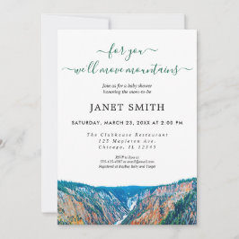 Rustic Gender Neutral Baby Shower Inbjudningar