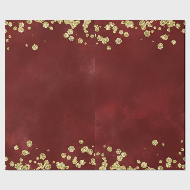 Rustic Gift Wrapping Papper Presentpapper (Seam)