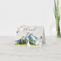 Rustic Glace Mountain | BRÖLLOP TACK