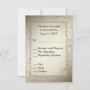 Rustic Glitter OSA w Entree Choices X