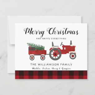 Rustic God jul bonusfamilj Namn Kort