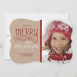 RUSTIC GOD JUL | HELGDAG-FOTOKORT JULKORT