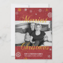 Rustic God jul-kort med skript