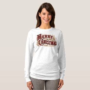 Rustic God jul Longsleeve T-Shirt