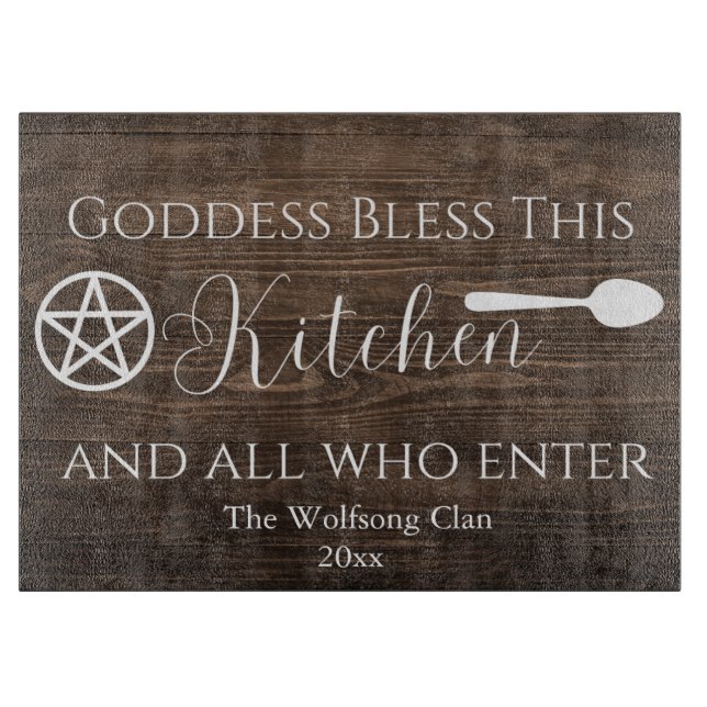 Rustic Goddess Bless Pagan Witch (Framsidan)