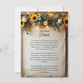 Rustic Golden Hour Gatherings Inbjudningar