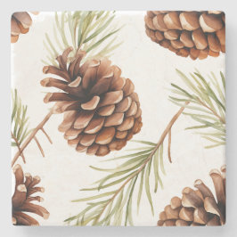 Rustic Gräs Cone Stenunderlägg