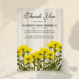 Rustic Gratitude Sympathy Tack Kort