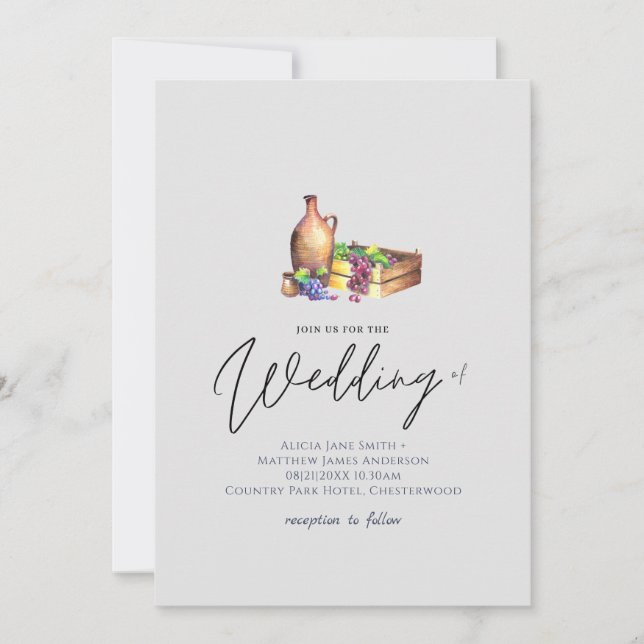 Rustic Grazing Bord Bröllop (Framsida)