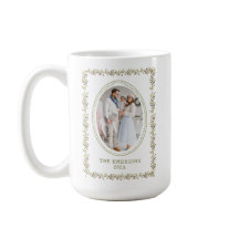 Rustic Green Botanical Christmas Mug