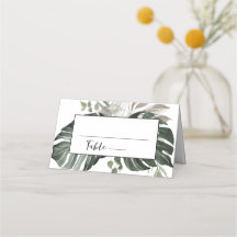 Rustic Greenery Botanical Watercolor Bröllop