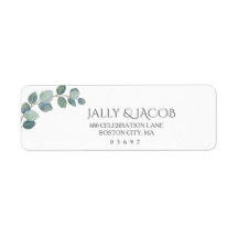 Rustic Greenery Eucalyptus Summer Bröllop.