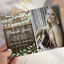 Rustic Greenery Photo Studenten Photo Tack