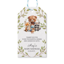 Rustic Greenery Woodland Baby Shower Tack Fav