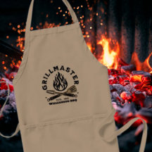 Rustic GRILLMASTER Anpassningsbar Apron