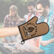 Rustic GRILLMASTER Anpassningsbar Brown och White